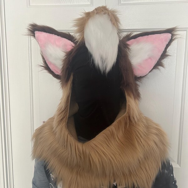 Sporty Dino Furry Hood