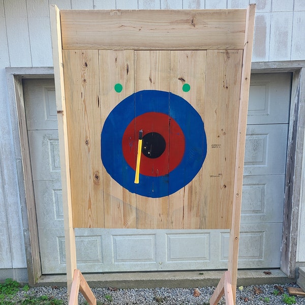 DIY Axe Throwing Target eBook Backyard Axe Target Build Your Own Axe Target Digital Instructions