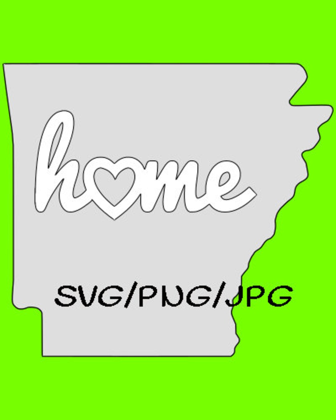 Buy Arkansas State Outline File in SVG PNG JPG for Cut Files Online in  India - Etsy