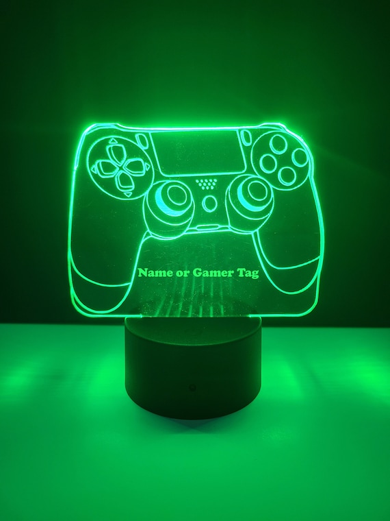 Under ~ Krympe kode PS4 Controller LED Laser Cut and Engraved Playstation Style - Etsy
