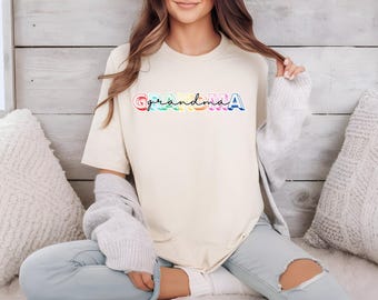 Camiseta Avó Avó Unissex - Presente Perfeito para a Família, Camiseta Nana para o Dia das Mães, Camiseta Avó Fofa