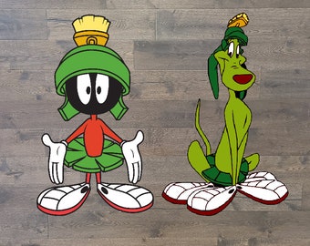Marvin the Martian and His Dog K 9 Digital File SVG PNG JPG for Cut Files Etsy