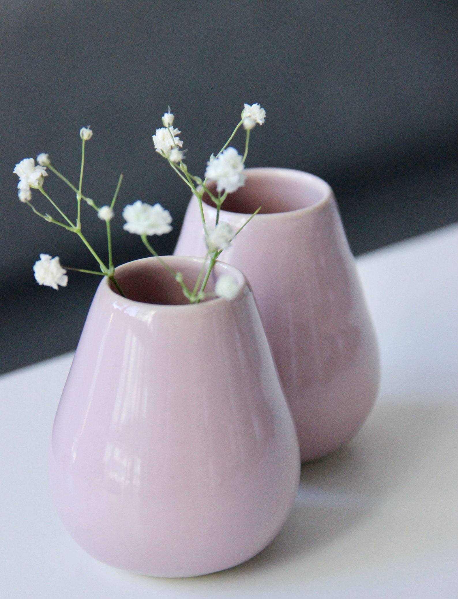 Pink Ceramic Bud Vase Handmade Small Flower Vase Pottery Etsy