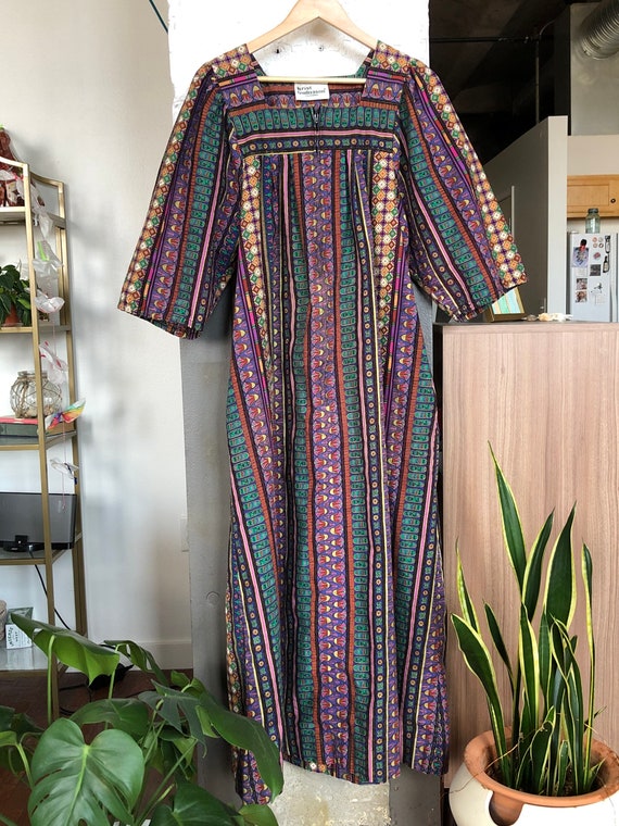 Vintage Krist Gudnason Patio Dress, Vintage Kaftan