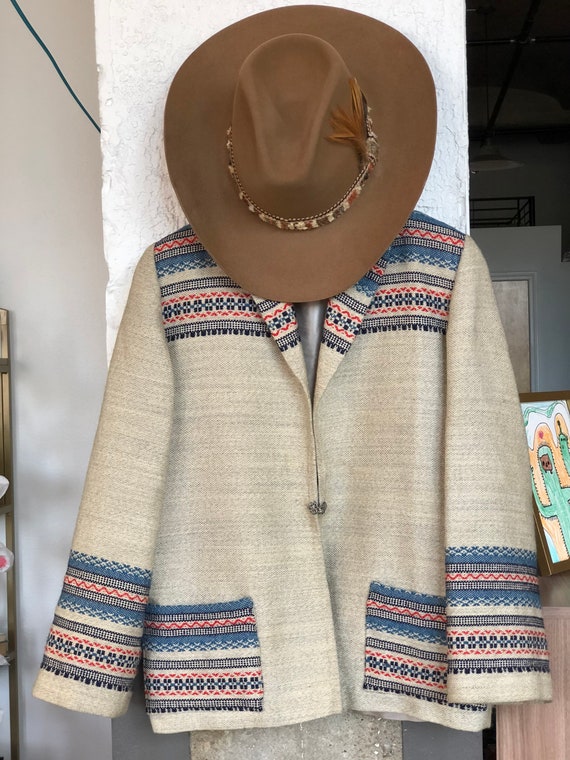 Norwegian Hand Stitched Chore Jacket, Norwegian Ha