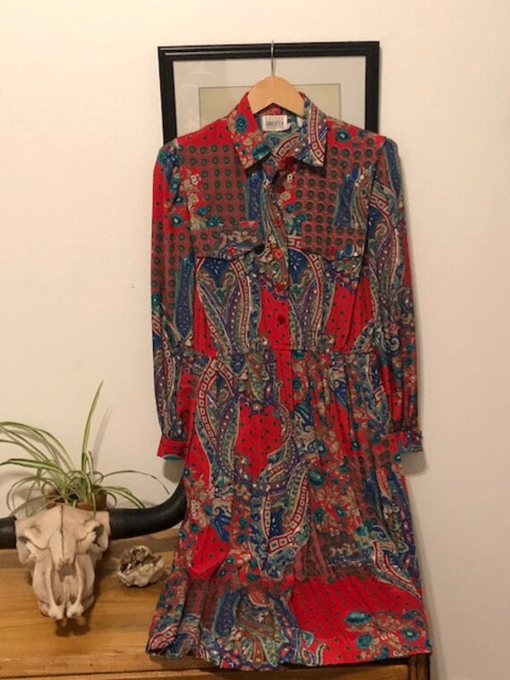 1980s-1990's Leslie Fay Dress