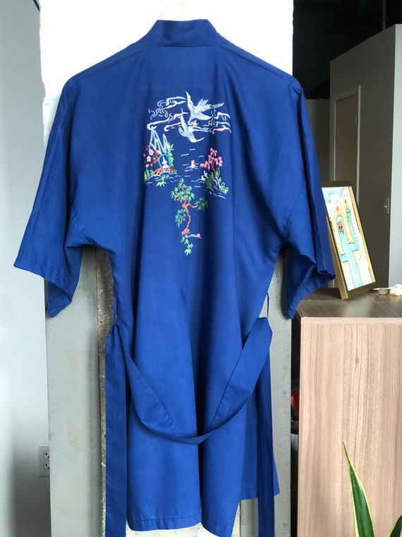 Vintage Chinese Health Robe, Vintage Boho Robe, Vi