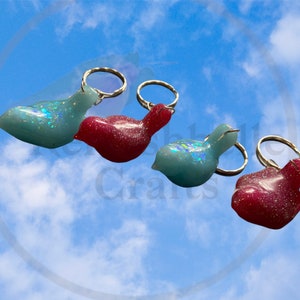 Birdie keyrings