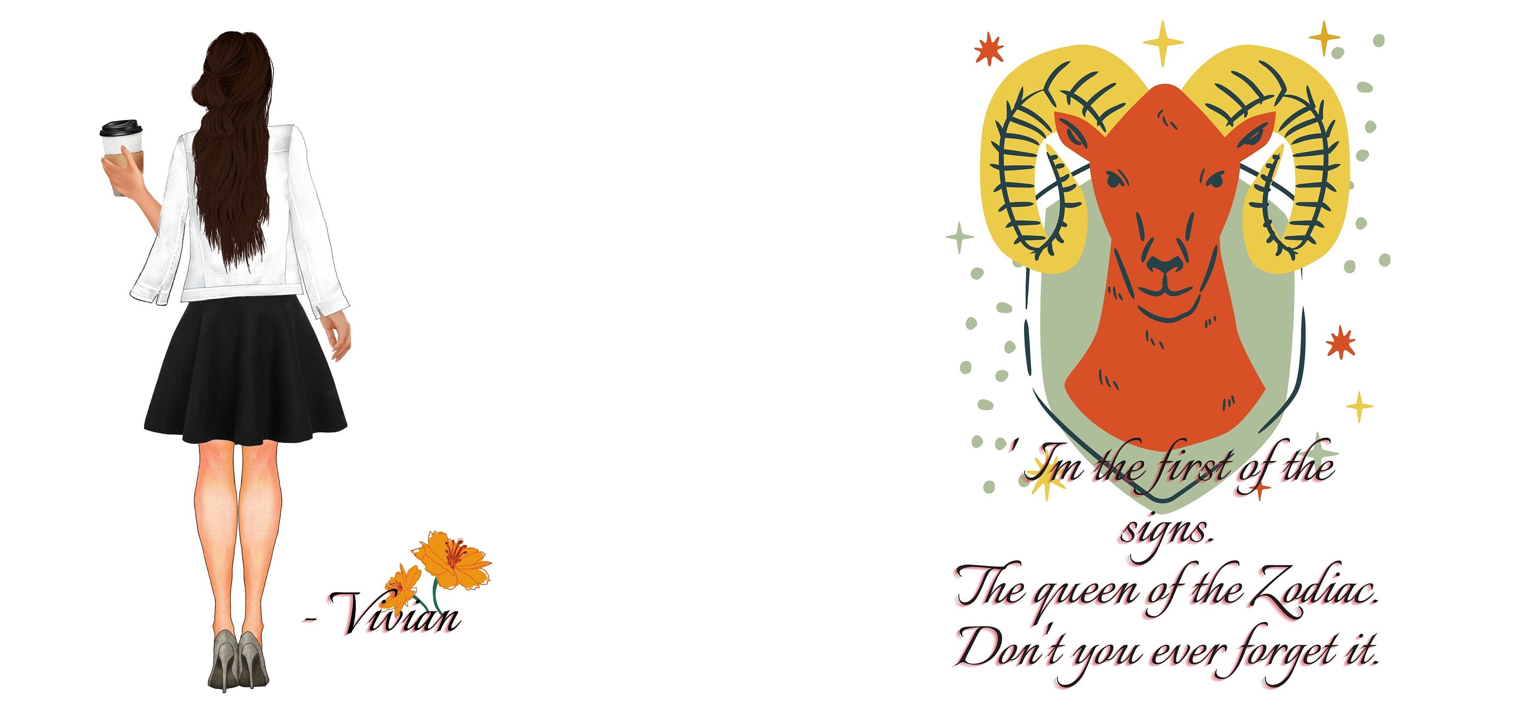 Aries Astrological Gift Idea Aries Zodiac Cup Aries Gift Etsy UK