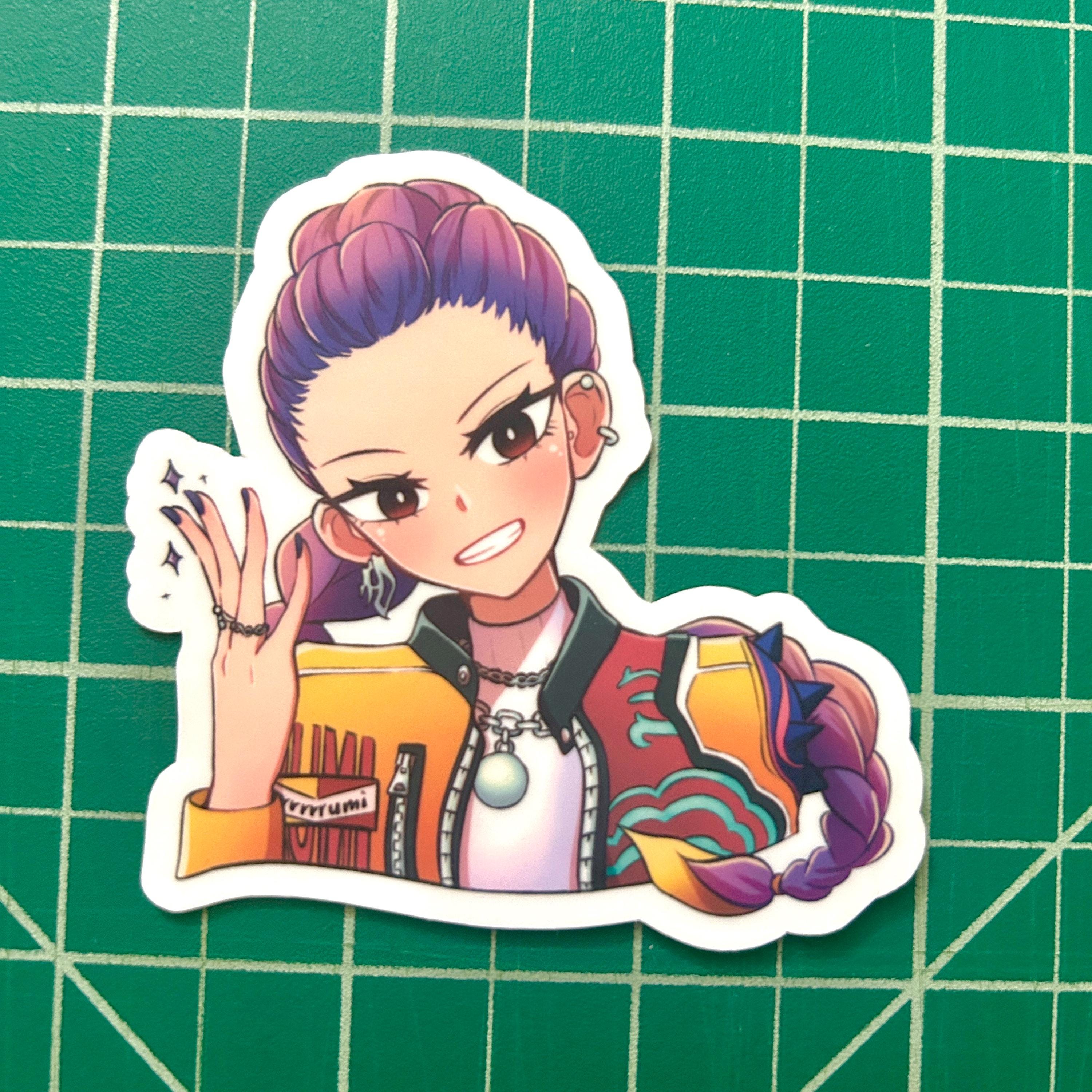 Rumi | Mira | Zoey HUNTR/X Kpop Demon Hunters Stickers - Etsy