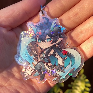 Dan Heng Imbibitor Lunae Holographic Charm [Honkai Star Rail]