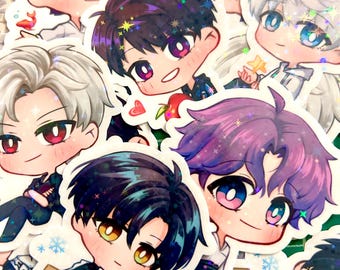 Rafayel | Zayne | Xavier | Sylus | Caleb Stickers [Love and Deepspace]