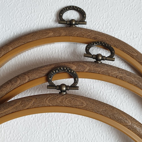 Babbo Natale (Flexi hoop rotondo) da Permin of Copenhagen - Natale