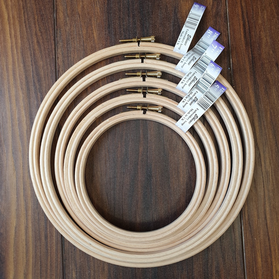 6 Pièces Ensemble Cerceaux à Broderie Anneau Point - Switzerland