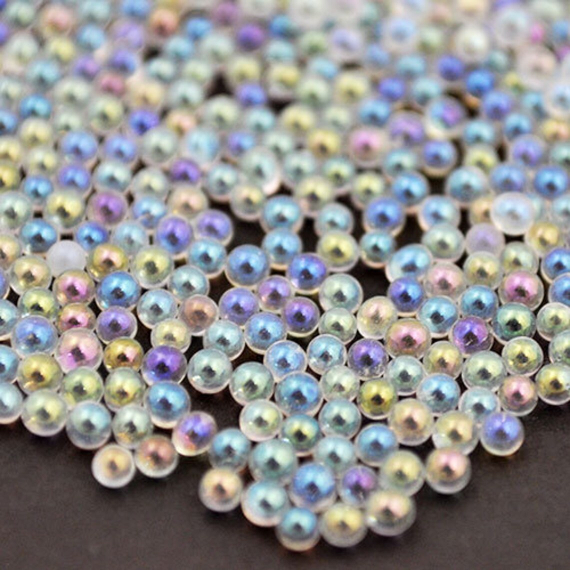 Microbeads No Hole Beads Mini Bubbles Craft Supplies for Etsy UK