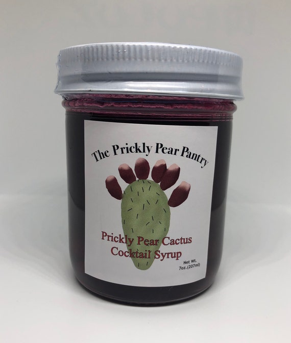 Wild Harvested Prickly Pear Cocktail Syrup (8 oz)