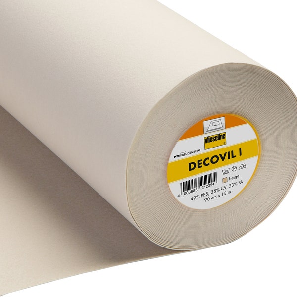 Decovil - Einseitige Fusible - Steife / Lederähnliche Einlage - Vlieseline