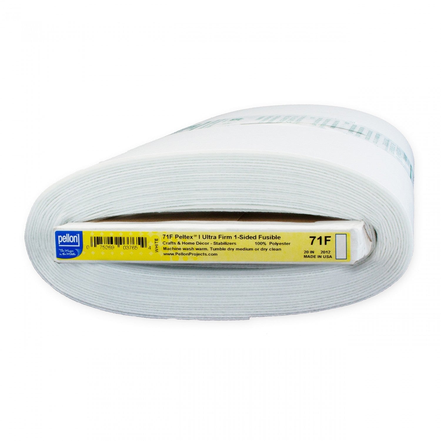 Pellon 15 Inches x 3 Yards White Fusible Interfacing (2-Pack)