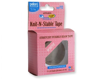 180T110 -Knit-N-Stable Tape 2,54cmx9,1m - Pellon