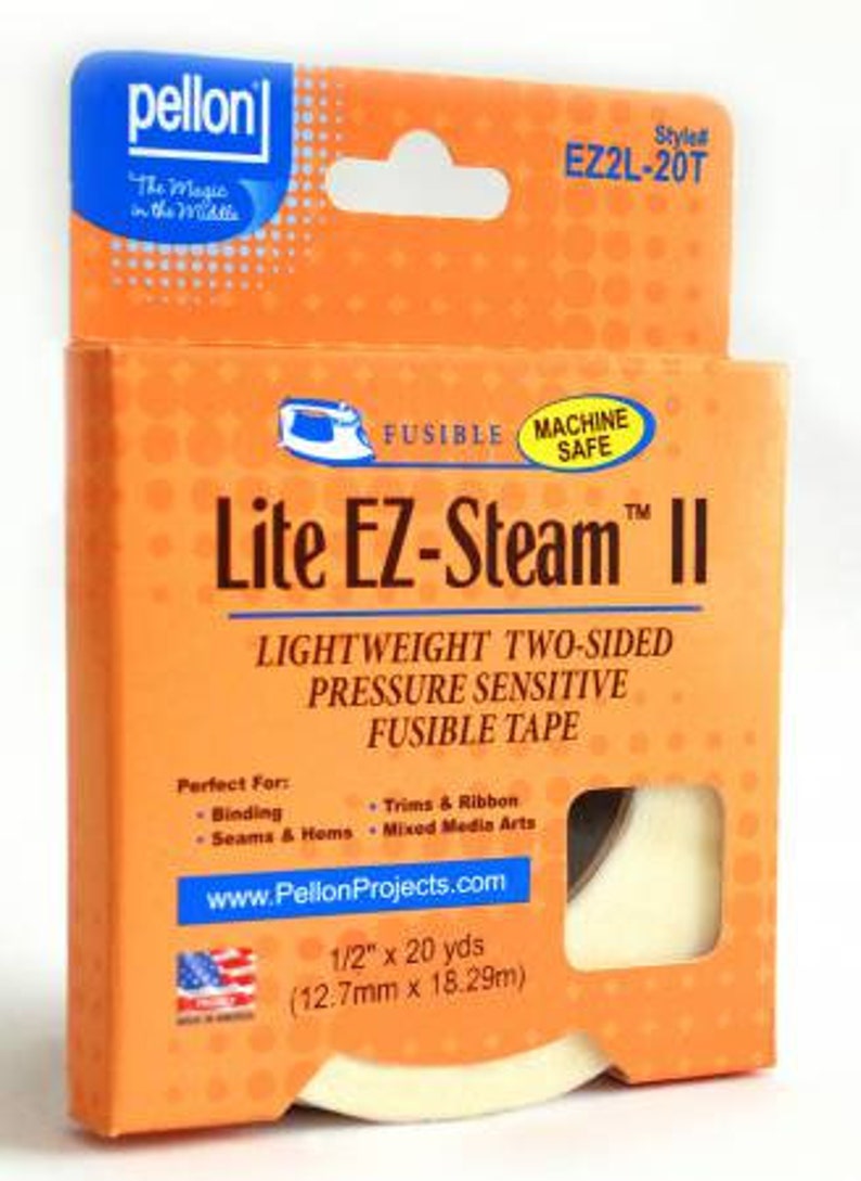 EZ2L-20T - Pellon Ez Steam Ii Lite 1/2in x 20yds Tape - Pellon