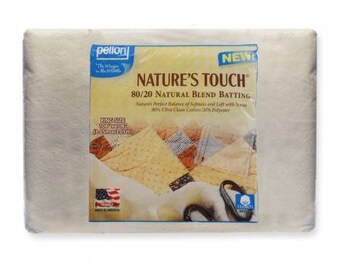 EB-120120 Pellon Natures Touch Natural Blend 80/20 Volumenvlies King-sized 120in x 120in - Pellon