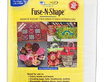 721 Fuse N Shape Double Sided Firm Interfacing Medium 15in x 36in