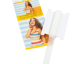 T15 - Vlieseline - Ruban pour joints flexibles - Blanc - 15 mm x 5 m