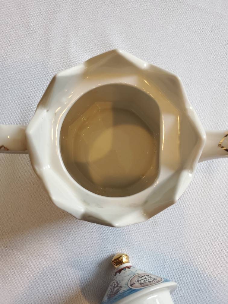 Sadler Fighting the Spanish Armada Teapot Etsy