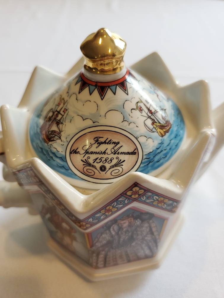Sadler Fighting the Spanish Armada Teapot Etsy