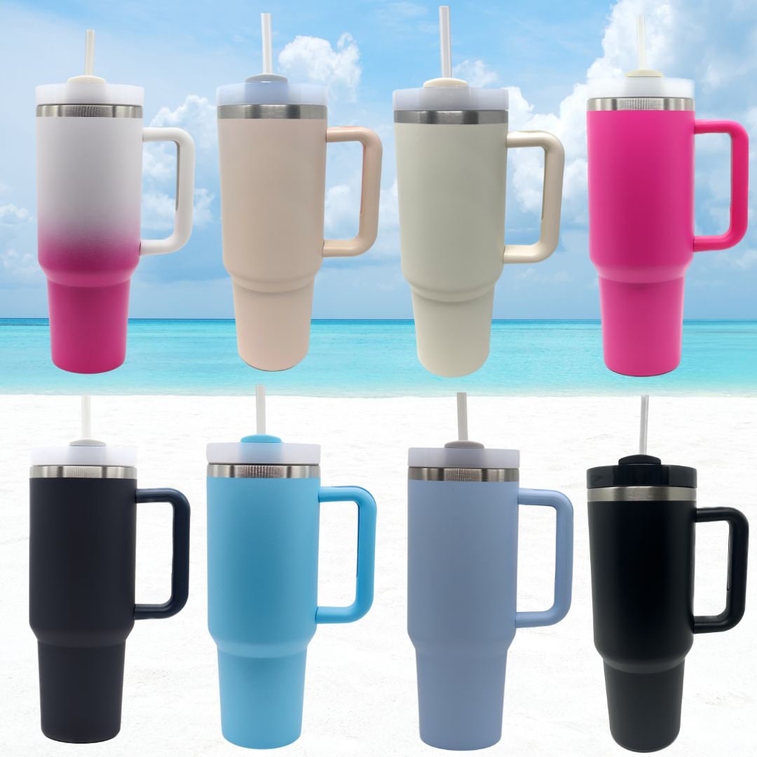 Ready To Ship Stanley Hot Pink 40oz Stainless Steel Tumbler With Logo Mugs  With Handle Insulated Tumblers Lids Straw Coffee Termos Cup Travel Mugs  Coffee Tumbler From 13,97 €