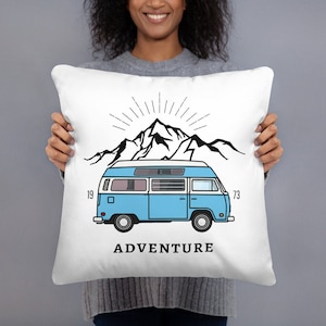 Adventure Mountain Pillow