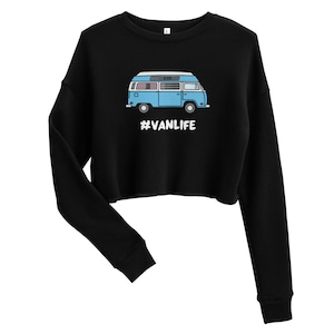 Van Life Cropped Sweater