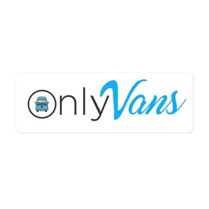 Only Vans Sticker