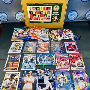 Sports Cards Advent Calendar 24 Days Pick A Sport Baseball, Basketball or Football Cards