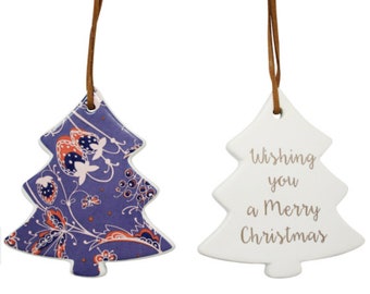 Christmas Ceramic Decorations or Gift Tags