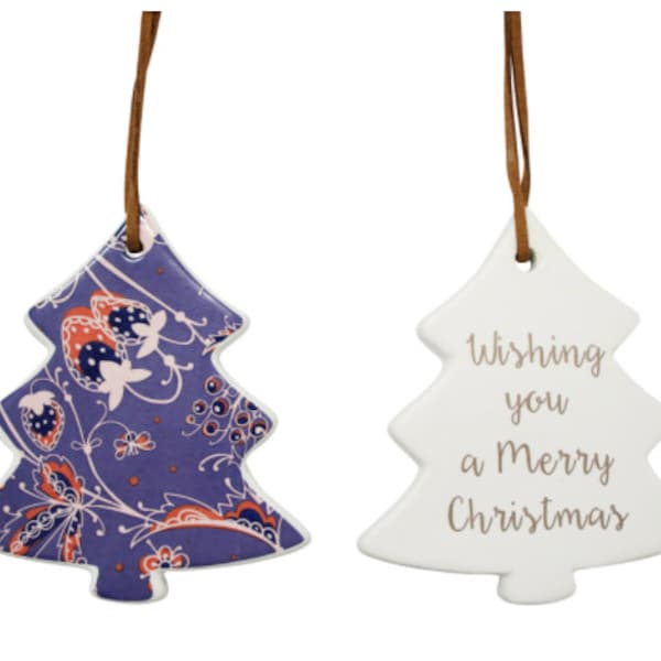 Christmas Ceramic Decorations or Gift Tags