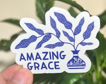 Grace Christian Vinyl Sticker