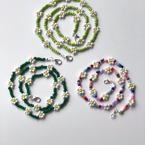 Daisy Mask Chain for Kids and Adults, Face Mask Lanyard, Mask Lanyard ...