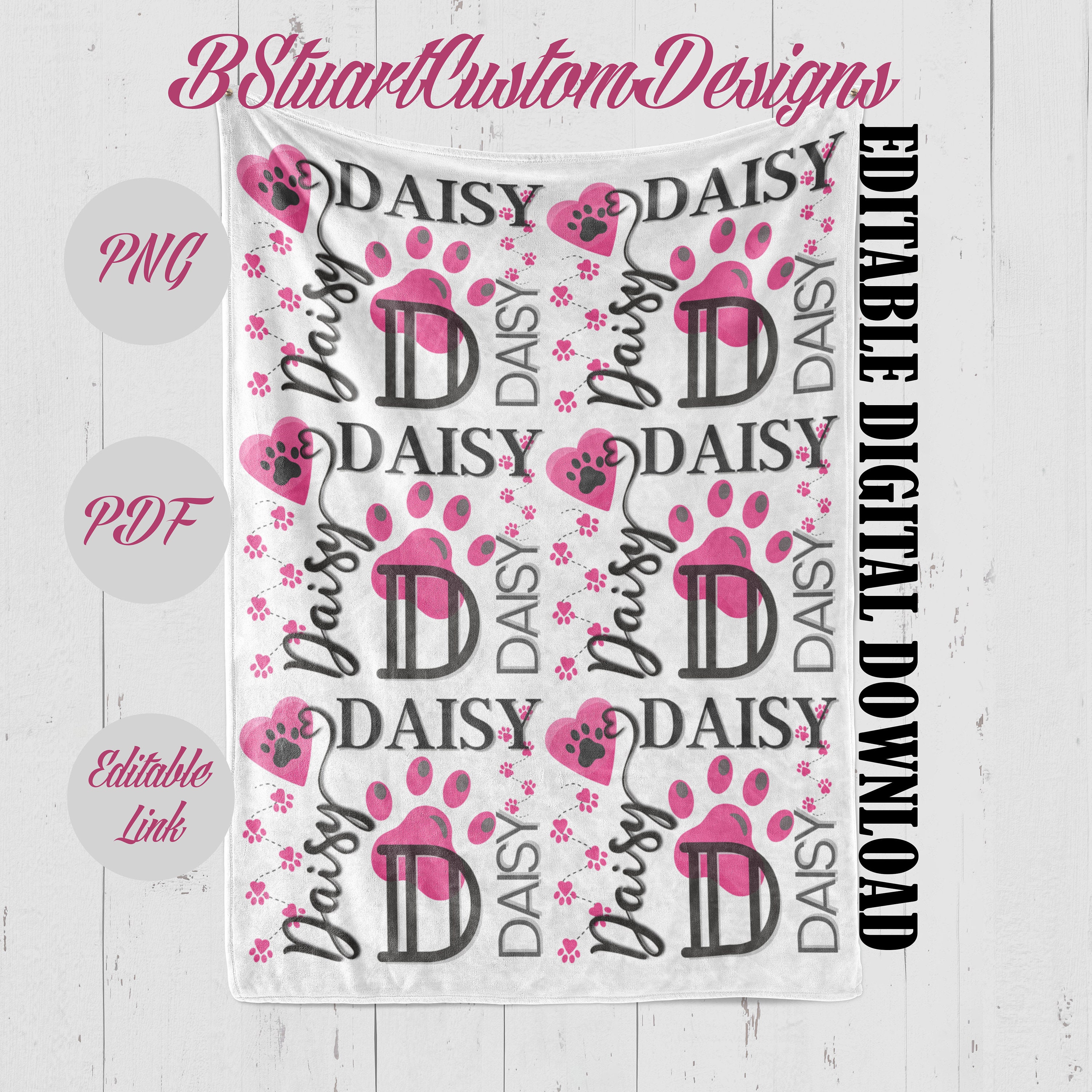 Pink Girl Dog Puppy Blanket Sublimation Template Design - Etsy pink-girl-dog-puppy-blanket-sublimation-template-design-etsy