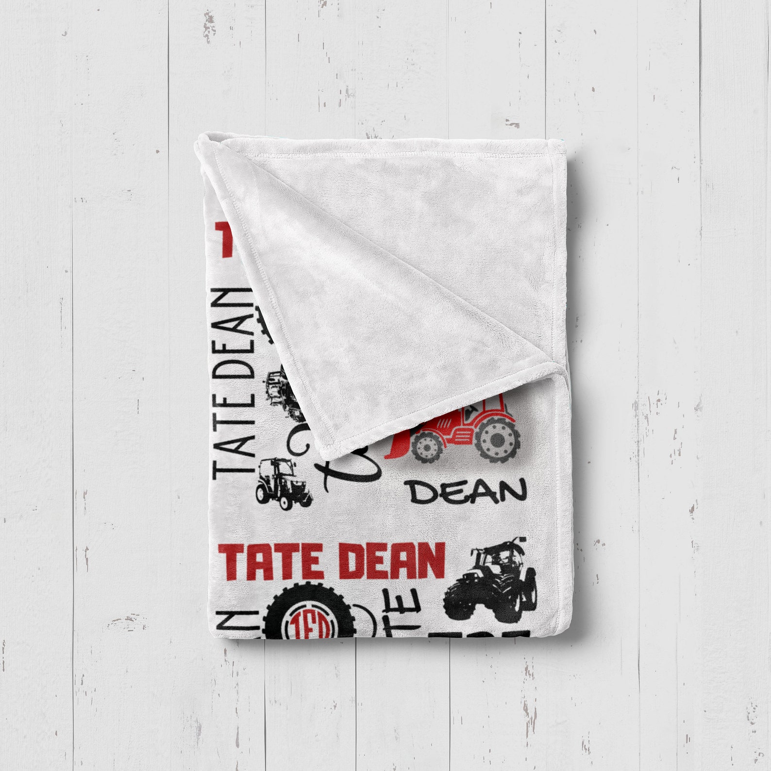 Red Tractor Template Etsy