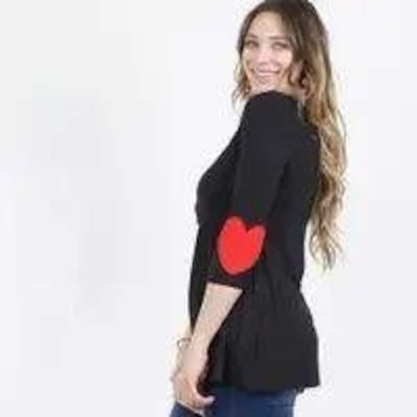 Heart Elbow Patch Etsy