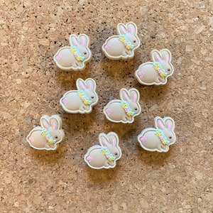Bunny Thumbtacks - Rabbit Thumbtacks - Easter Thumbtacks - Easter Gift - Bunny Stuff - Bunny Decor - Rabbit Lover - Pushpins