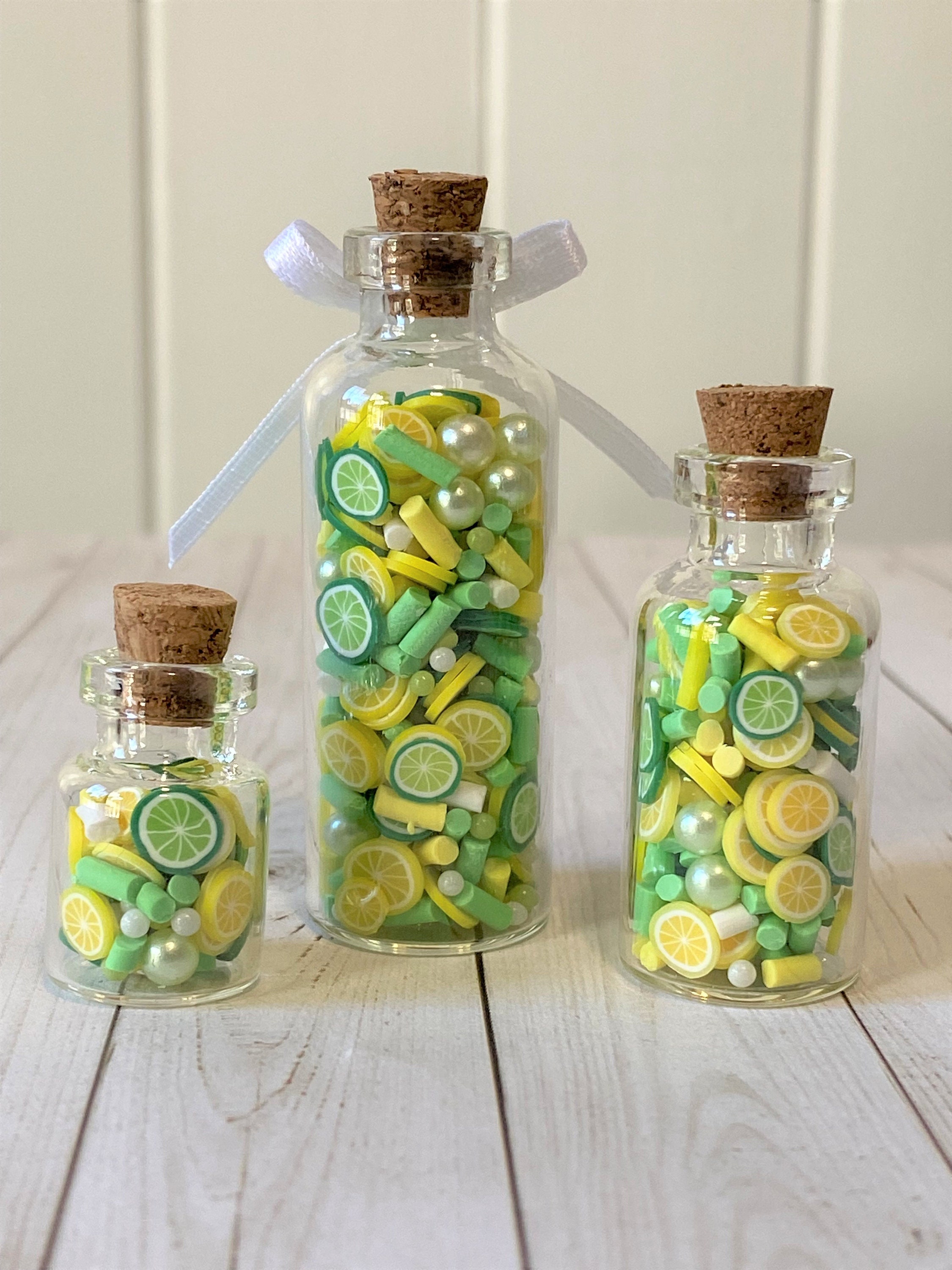 MINI Lemon and Lime Jars - Tiered Tray Decor - Lemon Tiered Tray Decor ...