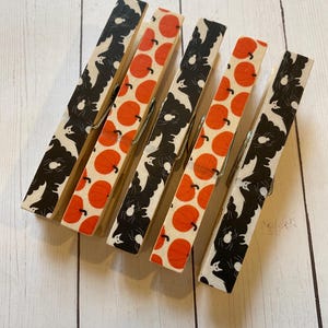 Halloween Decor - Bat Decor - Goody Bag Clips - Party Supplies - Halloween Party - Pumpkins - Pumpkin Clips - Halloween