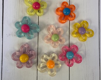 Flower Magnets - Spring Magnets - Flower Decor