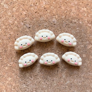 Perogie Thumbtacks - Food Thumbtacks - Hand Pie Tacks - Dumpling Tacks - Food Gift - Small Gift - Cute Gift