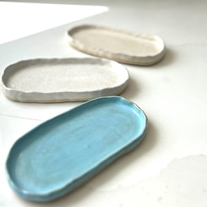 Small Serving Tray | Handmade ceramic plates | Serving food | Snack trays | Party food | Hosting | Serve ware | Dinner party