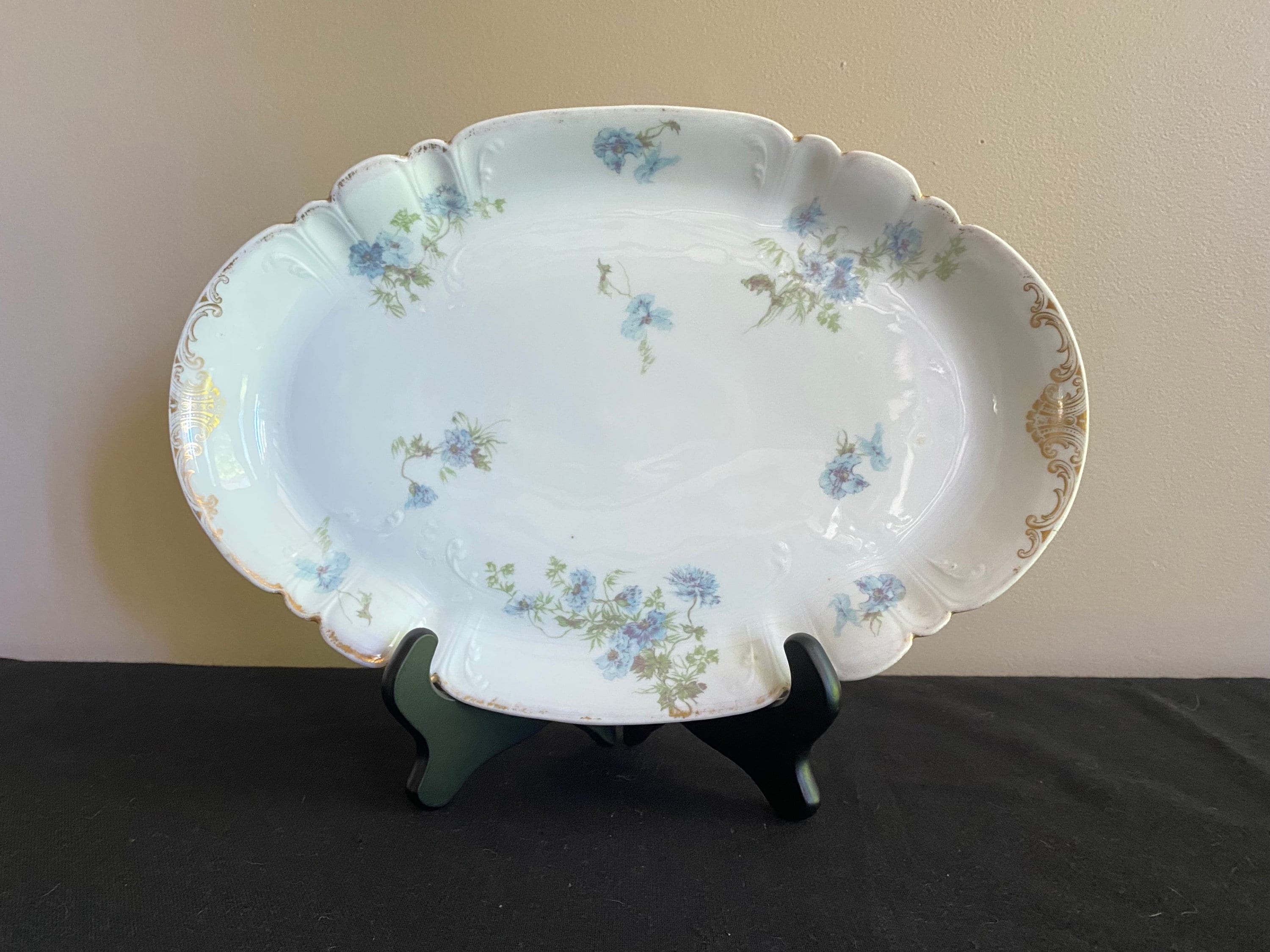 Limoge Blue Flowers - Etsy