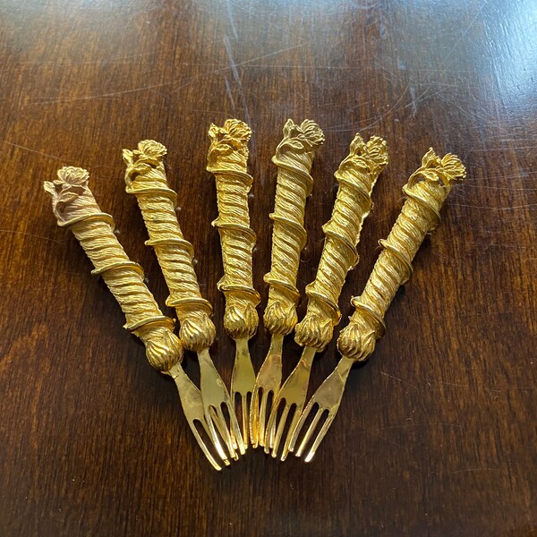 Appetizer Forks Etsy