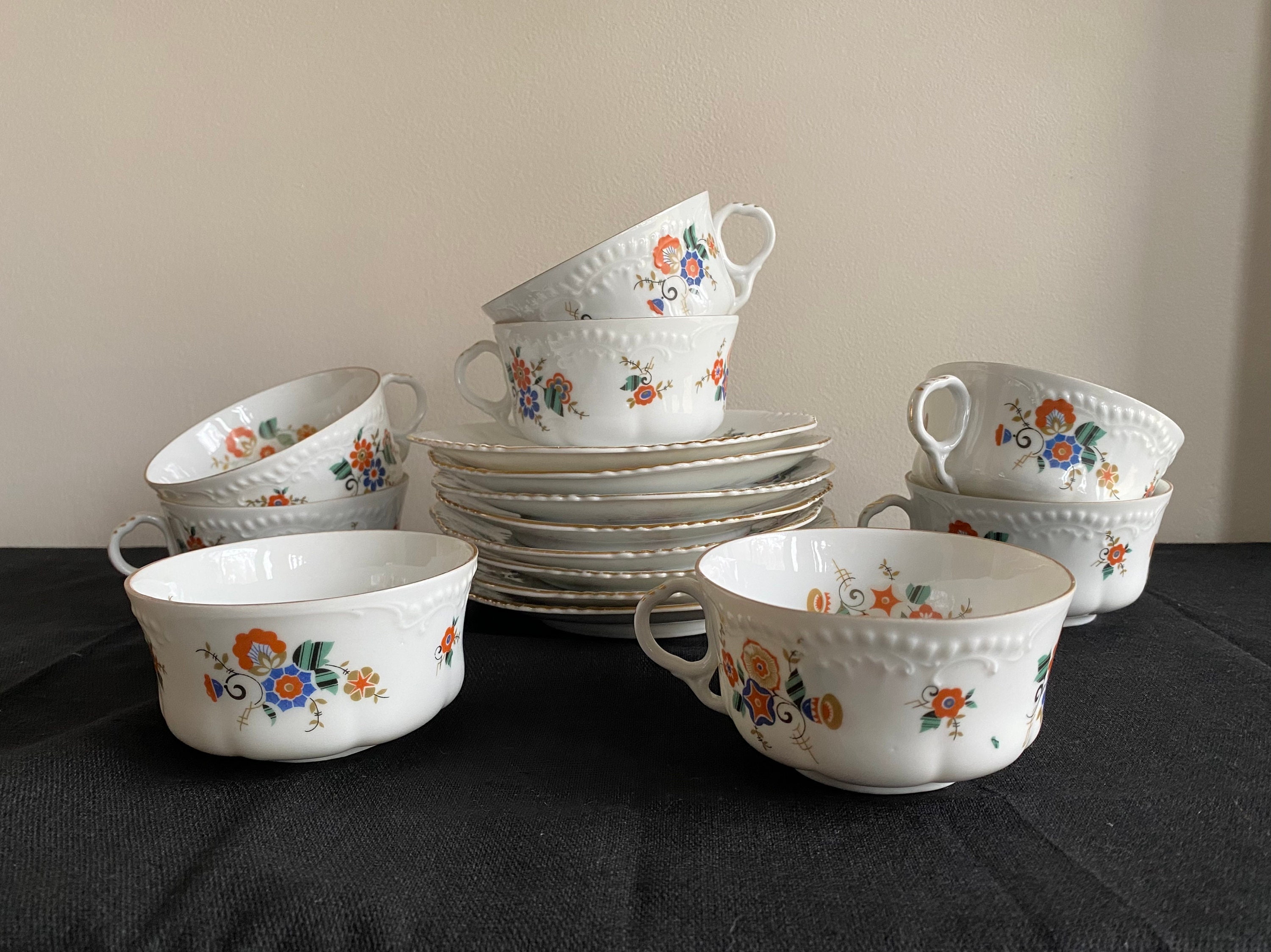 Wurttemberg Tea Set - Etsy